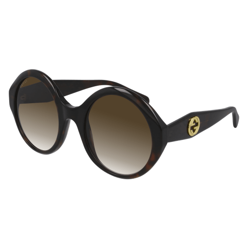 Gucci GG0797S Sunglass frame. Available at Derrylin Optical, Enniskillen, Derrylin. Purchase instore or online.